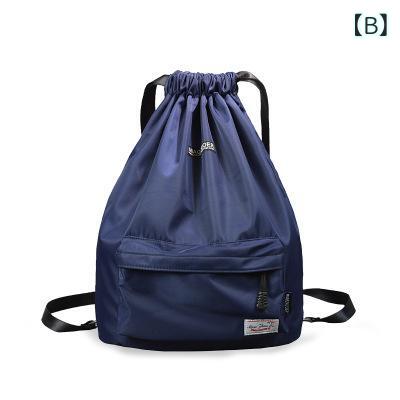 リュックサック バックパック 男女兼用 軽量 スポーツ 旅行 アウトドア 巾着袋 花柄 黒 深青 ワインレッド スカイブルー ライトグリーン 蛍光黄 灰青 2