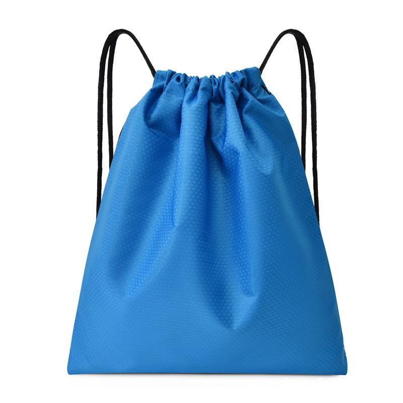リュックサック ドローストリング スポーツ 旅行 巾着袋 無地 軽量 大容量 オックスフォード