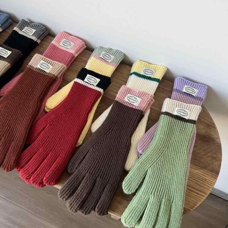 手袋 レディース ニット手袋 スマートフォン対応 秋冬 防寒 暖かい 指なし手袋 スマートフォン操作可能..