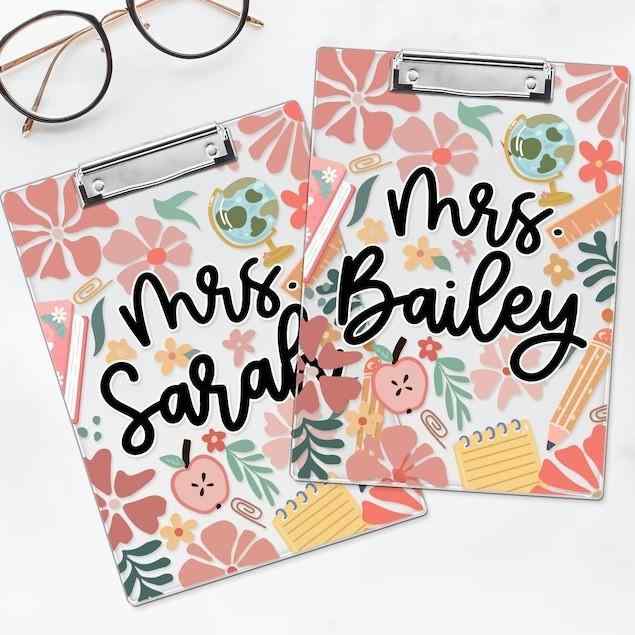 文房具・事務用品 教師の日 ギフト 入学祝い バインダー クリップボード A4 プラスチック製 カラフル