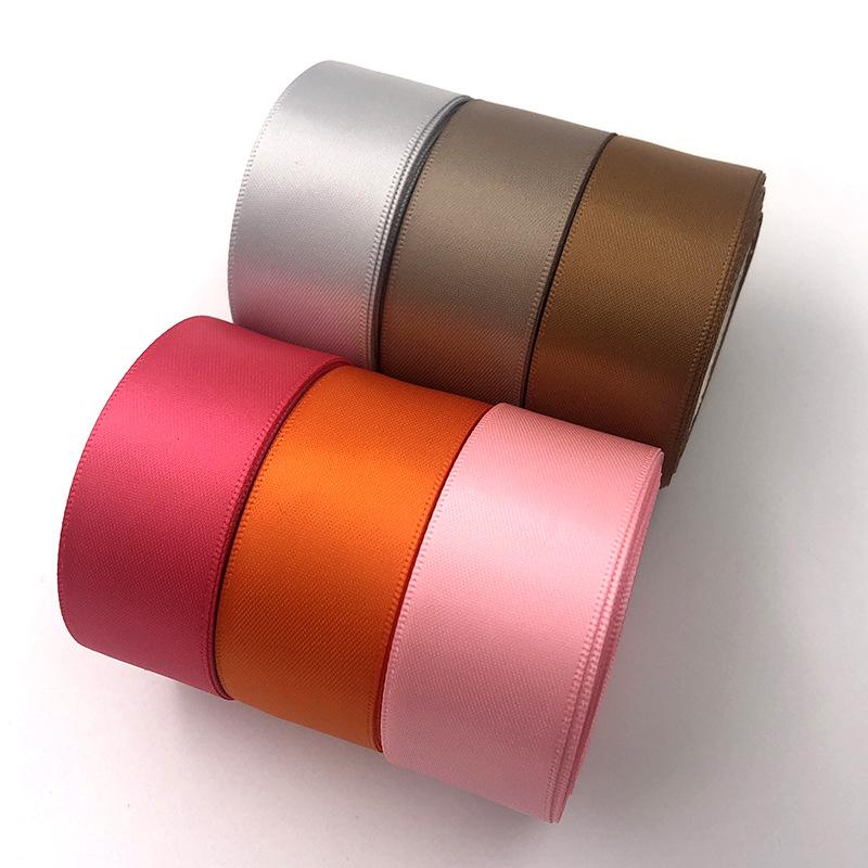 リボン 両面 結婚式 ブライダル ギフト 包装 烘焙 ポリエステル 花柄 6mm 9mm 13mm 16mm 19mm 22mm 25m..