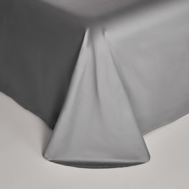 ベッドシーツ 60番手 新疆綿 サテン 無地 純綿 150x200cm 天藍色 ライトグリーン ピンク オリーブグリ..