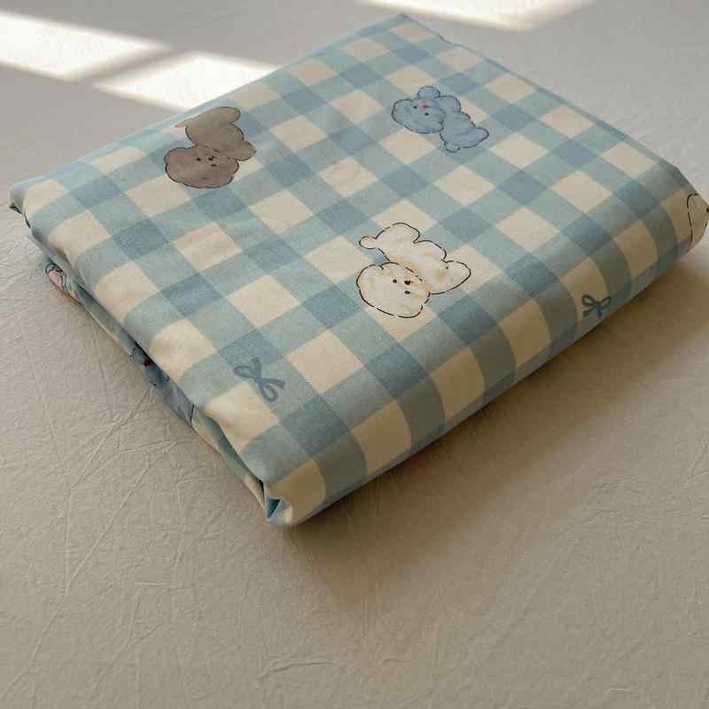 布団カバー シングル セミダブル ダブル 綿100% かわいい ストロベリー 犬柄 プリント 学生 寮 洗濯機..