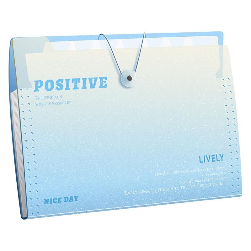 ファイルケース 小学生 A4 多層 大容量 ドキュメントファイル 楽譜 領収書 整理 分類 撥水 PP素材 手提..