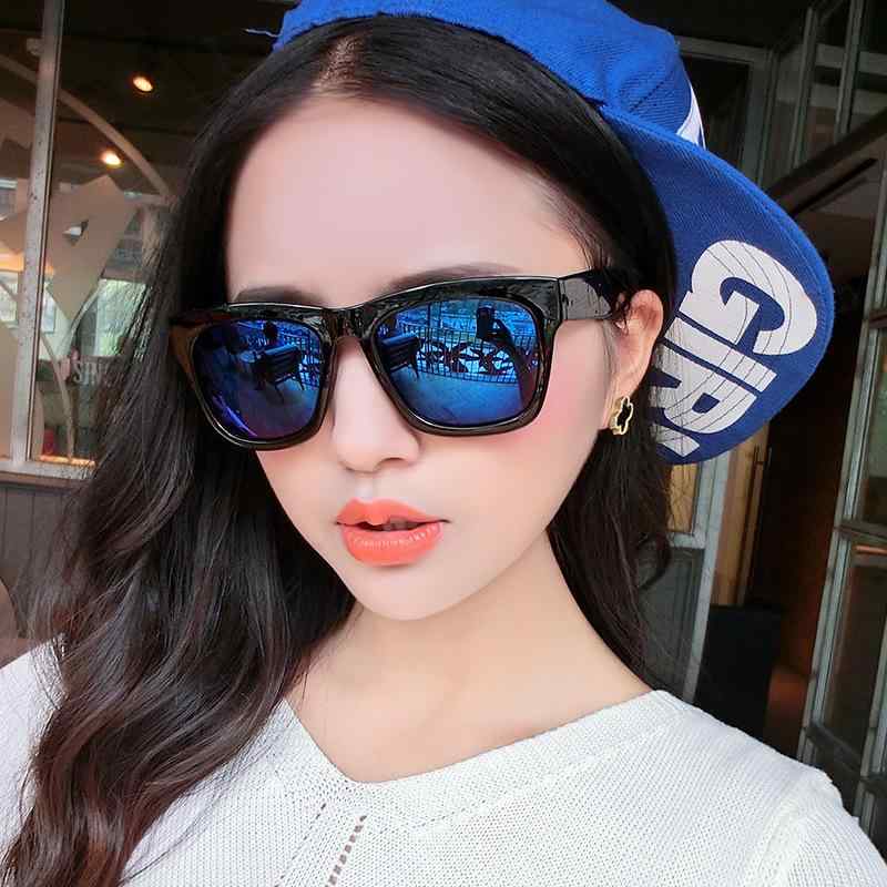 サングラス 度付き レディース メンズ ファッション 近視用 紫外線カット ブルー ブラック オーバル型 ..