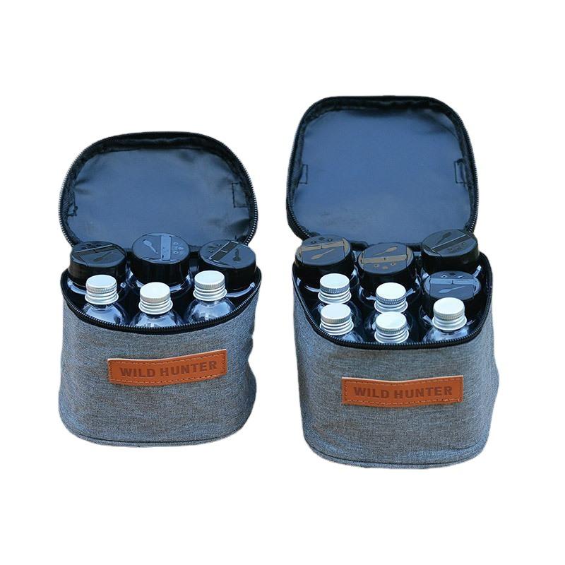 調味料入れ 携帯 詰め替えボトル アウトドア スパイスボトル セット キャンプ用 調味料ケース 密閉 オ..