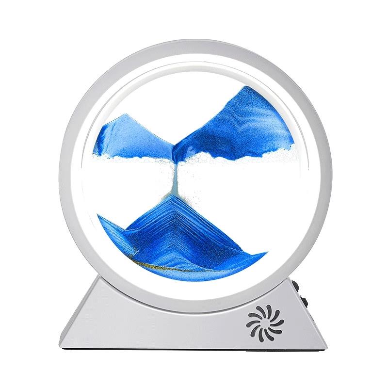 ナイトライト 砂時計 オブジェ Bluetoothスピーカー 卓上ライト ルームライト ベッドサイドランプ 授乳ライト 癒し 雑貨 雑貨 間接照明(3)