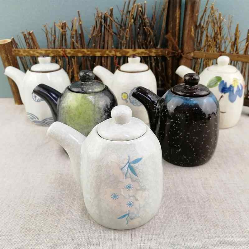 醤油差し 酢差し 醤油ボトル 酢ボトル 調味料入れ 卓上 陶器 和風 ドレッシングボトル オイルボトル 寿..