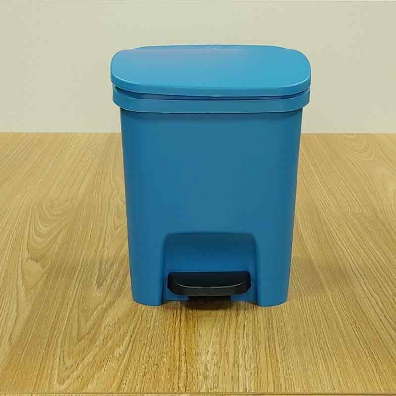 ゴミ箱 インテリア・収納 小さめ フットペダル式 ダストボックス 10L 大容量 プラスチック製 スクエア..