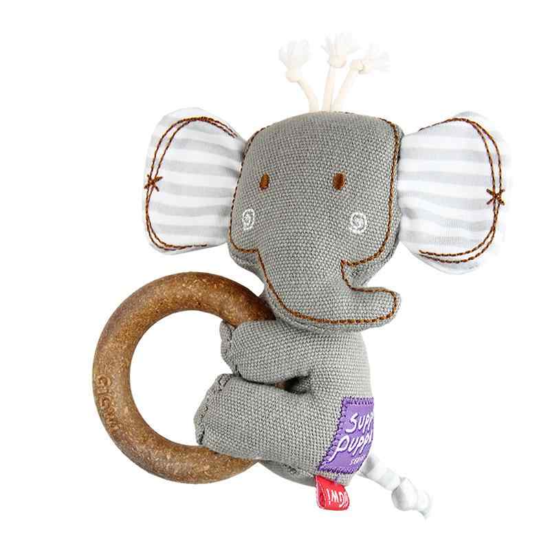 犬用おもちゃ ぬいぐるみ 噛むおもちゃ 木製 丈夫 発声 仔犬 ライオン ゾウ サル