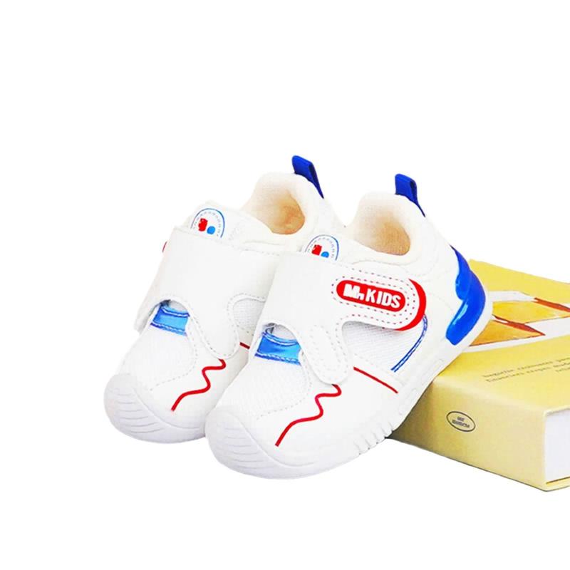 ベビー シューズ 男の子 女の子 運動靴 12ヶ月 36ヶ月 滑り止め 柔らかい底 歩きやすい 赤 青 ピンク系..