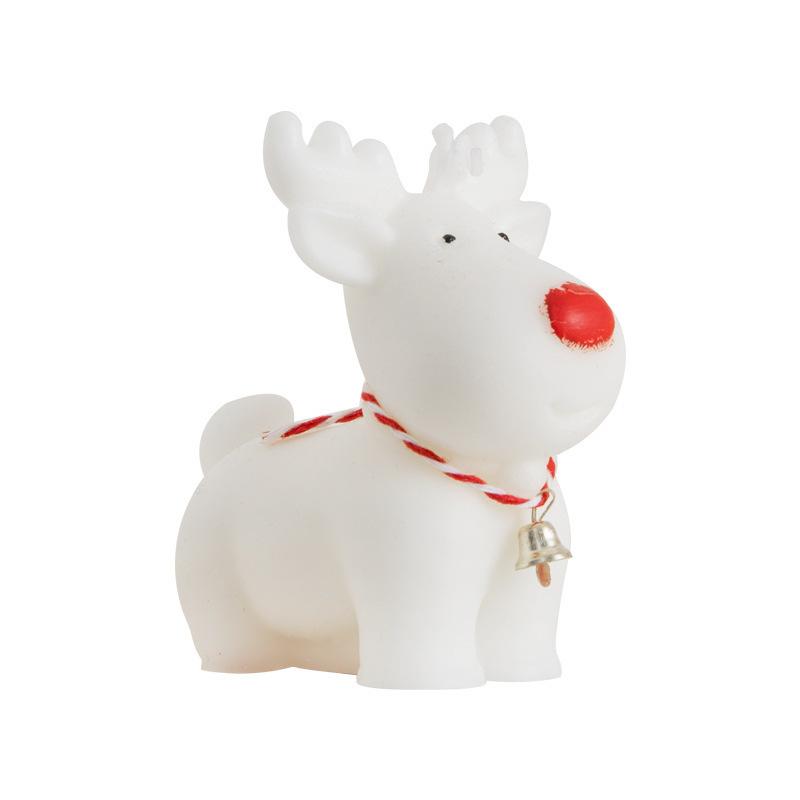 クリスマス 香薫 キャンドル かわいい 麋鹿 鈴 飾り付け 置物 クリスマス 飾り イベント ギフト 手作り..