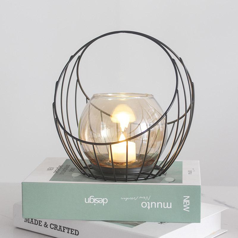 キャンドルホルダー 金属製 クリスマス ハロウィン アロマテラピー 燭台 ティーライトホルダー 北欧風 ..