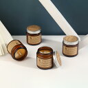 アロマキャンドル カップ型 手作り ティーブラウン 無煙 ロマンチック アロマ 癒やし リラックス ギフト プレゼント 記念日 母の日 バレンタイン