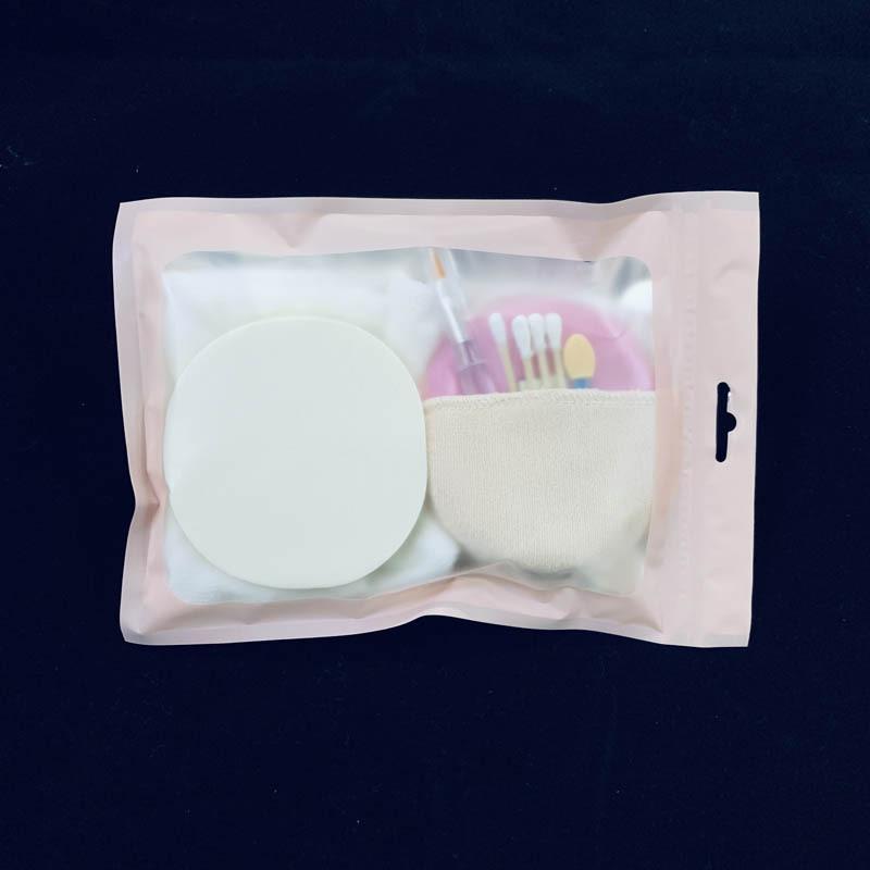 メイクアップ パフ セット 9点セット 圧縮タオル付き スポンジ ツール 乾湿両用 携帯用 旅行用 リップ..