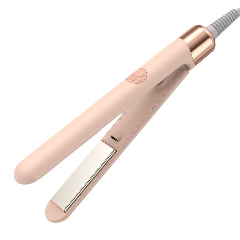 ヘアアイロン レディース ストレート カール 2way ミニ 携帯用 旅行用 ダメージ軽減 電気石セラミック