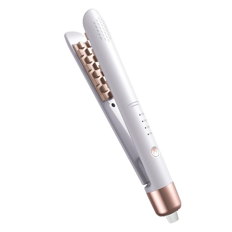 ヘアアイロン レディース コテ 32mm 2way ストレート カール 立ち上がり早い 軽量 旅行用 前髪 ウェー..