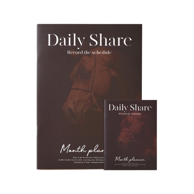 手帳 A4 月間計画 原木浆 紙質 かわいい 民族風 日韓風 レトロ 中国風 創意風 懐旧風