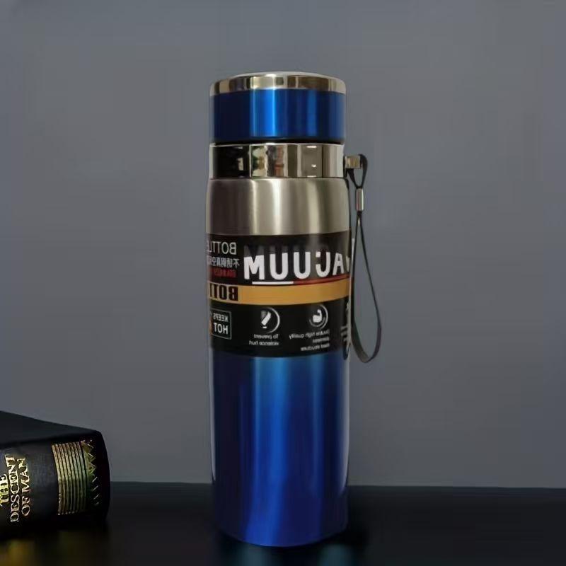 水筒 メンズ レディース ステンレス 大容量 800ml 1000ml 保温 保冷 スポーツ アウトドア 旅行 釣り 登..