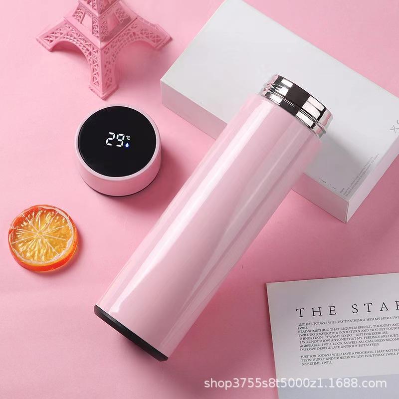 水筒 マグボトル ステンレス製 大容量 温度表示 ギフト 刻印 可能 厚手 家庭用 携帯用 真空 紳士淑女 ..