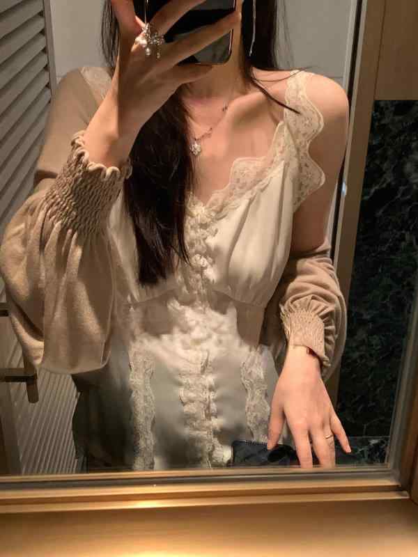 キャミソール レディース レース タンクトップ インナー スリムフィット 刺繍 木耳フリル ギャザー デ..