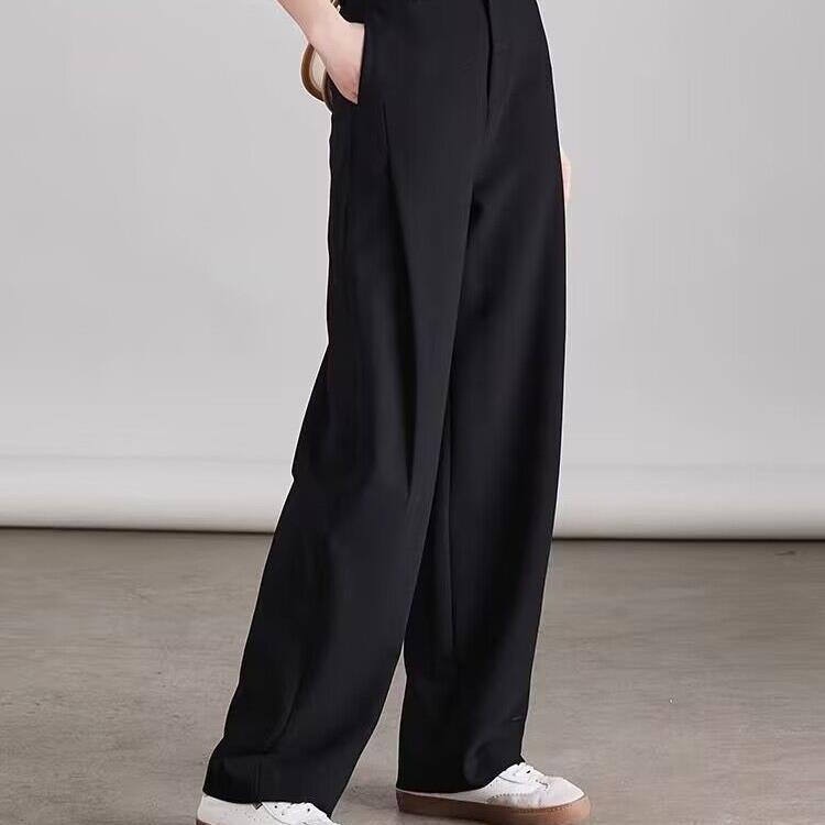 パンツ レディース ワイドパンツ スラックス バナナパンツ ゆったり ハイウエスト 伸縮性 通勤 普段使..