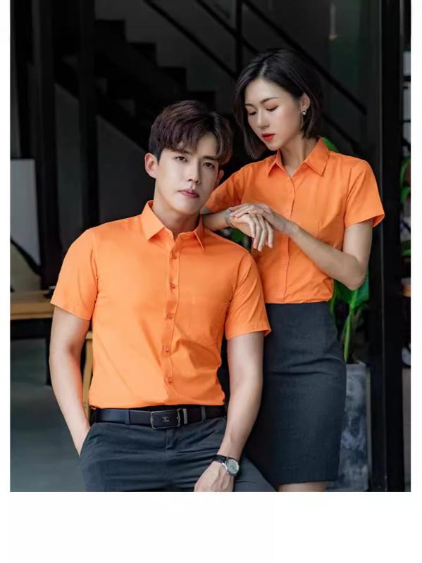 シャツ レディース 半袖 モダール繊維ブレンド オフィスウェア ブラウス S M L XL 2XL 3XL 4XL 5XL 白 ..