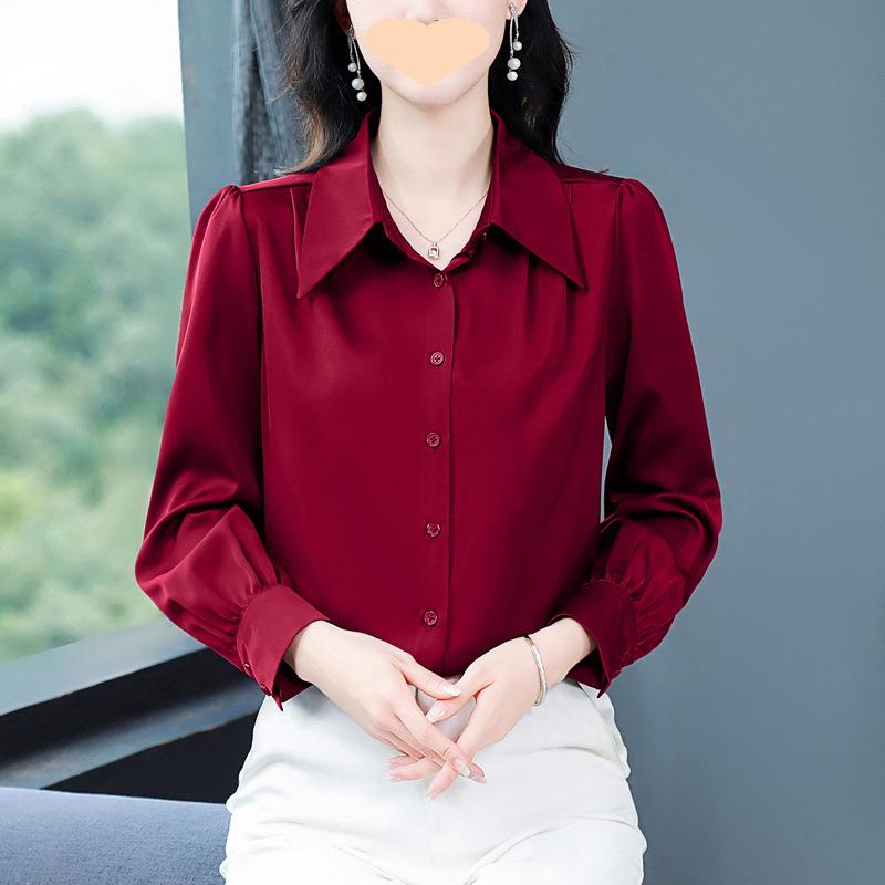 シャツ レディース 長袖 春秋 シルク トップス おしゃれ ブラウス オフィス 通勤 きれいめ 上品 蚕糸 ..