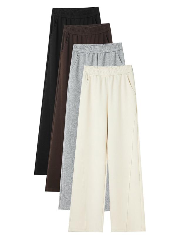 パンツ レディース バナナパンツ テーパードパンツ ワイドパンツ コットンブレンド ゆったり 伸縮性 ソ..