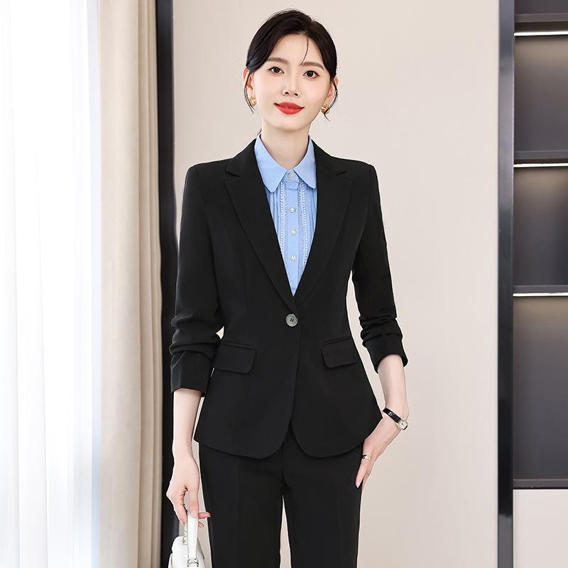 ジャケット レディース ビジネス オフィス パンツスーツ 大きいサイズ グレー系 無地 フォーマル 3XL L..