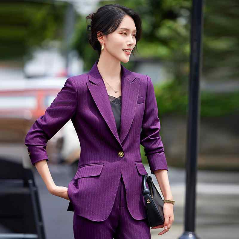 レディース スーツ 上下セット フォーマル ビジネス オフィス テーラードジャケット パンツスーツ 大き..