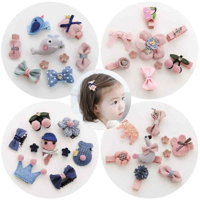 ヘアアクセサリー キッズ ヘアピンセット かわいい 布製 ヘアクリップ プリンセス ギフト 女の子 子供 ..