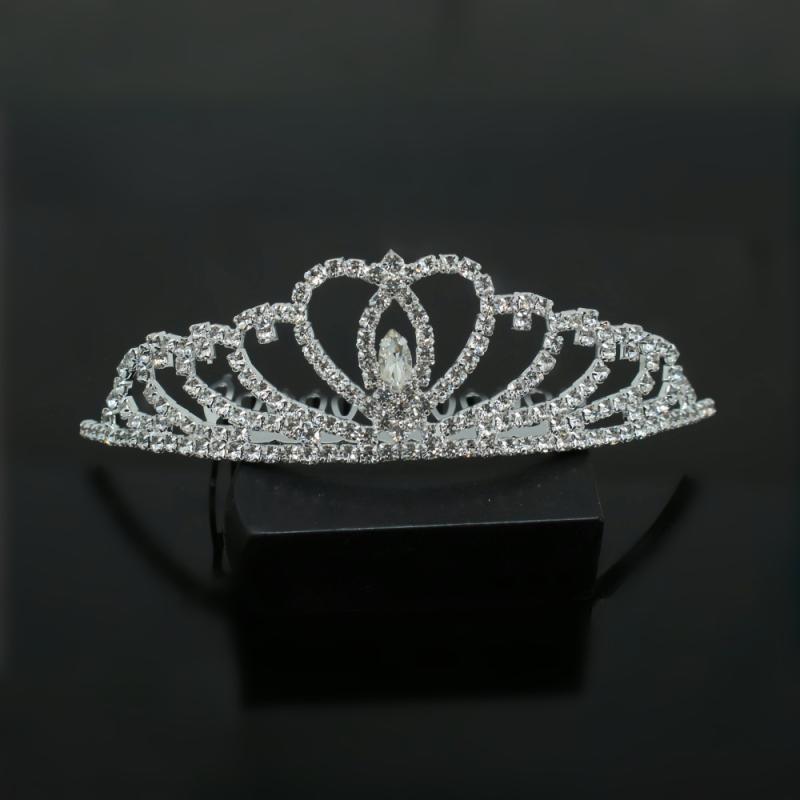 ヘアアクセサリー レディース ファッション 髪飾り 合金 水晶 ジルコニア ティアラ かんざし 結婚式 ウ..