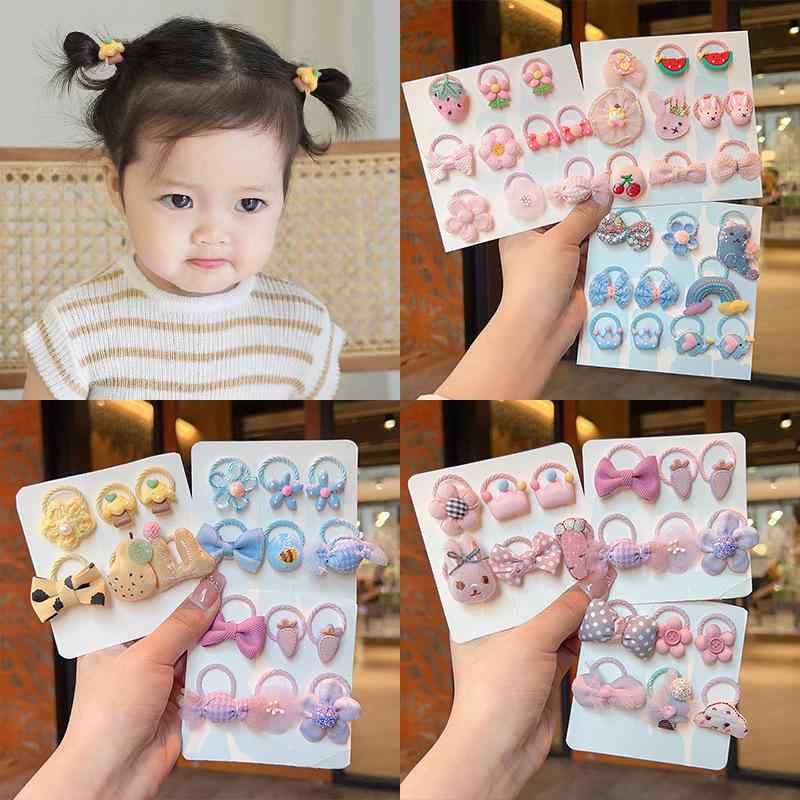 ヘアゴム キッズ 女の子 子供 ヘアアクセサリー 髪飾り 髪留め かわいい カートゥーン アニマルモチー..