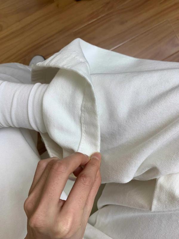 デニム レディース 春夏 ワイド 高身長 ゆったり ストレート 白 かわいい カジュアル 通勤 普段使い ジーパン パンツ ボトムス