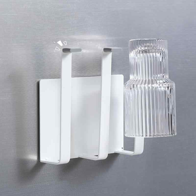 キッチン収納ラック 磁石式 水切りラック コーナーラック シンクサイドラック 鍋蓋スタンド まな板スタ..