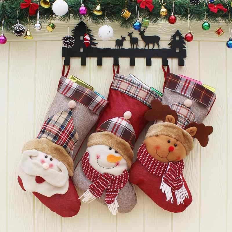 Other - クリスマス ソックス ギフトバッグ クリスマス用品 クリスマス オーナメント 子供 向け 菓子 ギフトバッグ クリスマス デコレーション