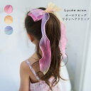 ヘアクリップ キッズ 女の子 Lycee mine(リセマイン)オーロラビッグリボンヘアクリップ | 子供服 子供 こども こども服 子供服 女の子 女児 女 ...