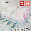 【コンパクトバスタオル 2枚セット】無撚糸ふんわり ミニバスタオル 【楽天お買い物マラソン限定 1,030円 送料無料】 tornmr まとめ買い バスタオル ...
