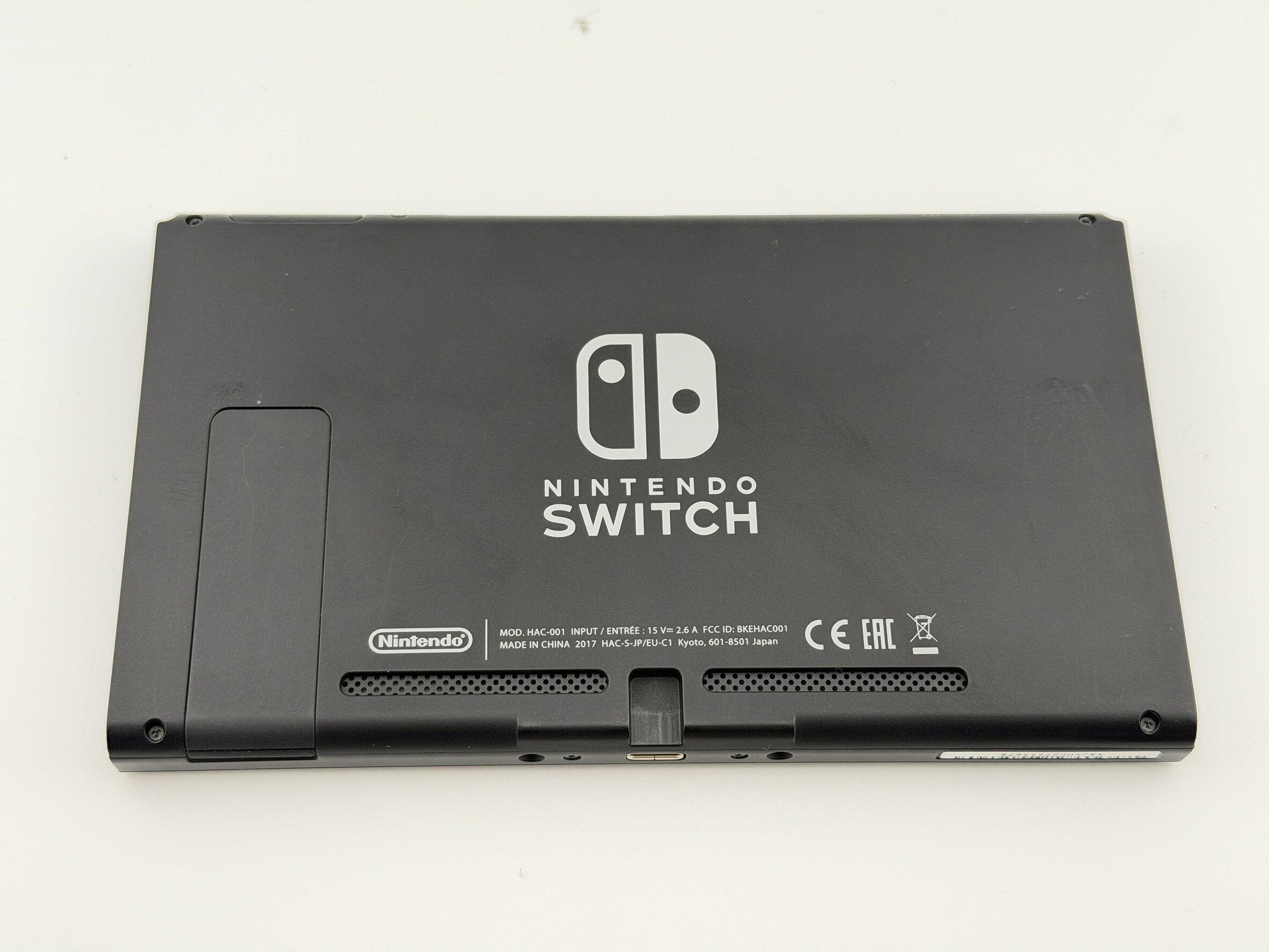 【XAJ10003643531】Nintendo Switch ニンテンドー スイッチ 本体のみ 未対策機 単品 シリアルナンバー掲載 その他付属品ありません