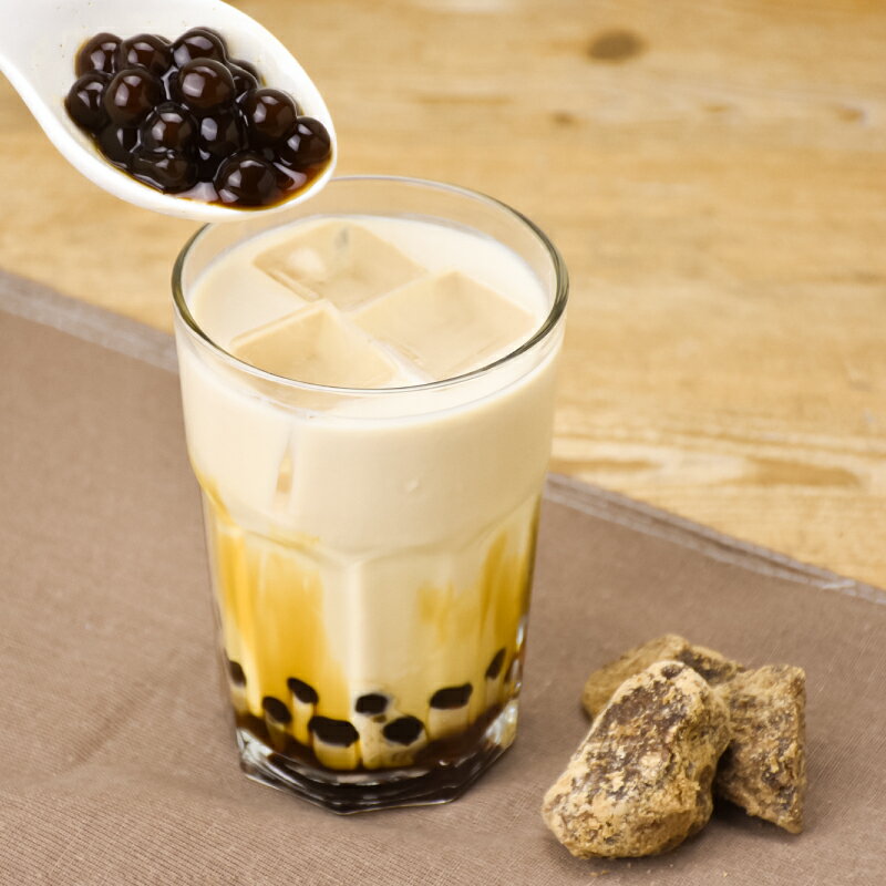 【1食215円】【送料無料】タピオカ黒糖ミルク　155g　（20袋×4袋）　80食　ミルク入り　氷だけ　文化祭　ハロウィンパーティー