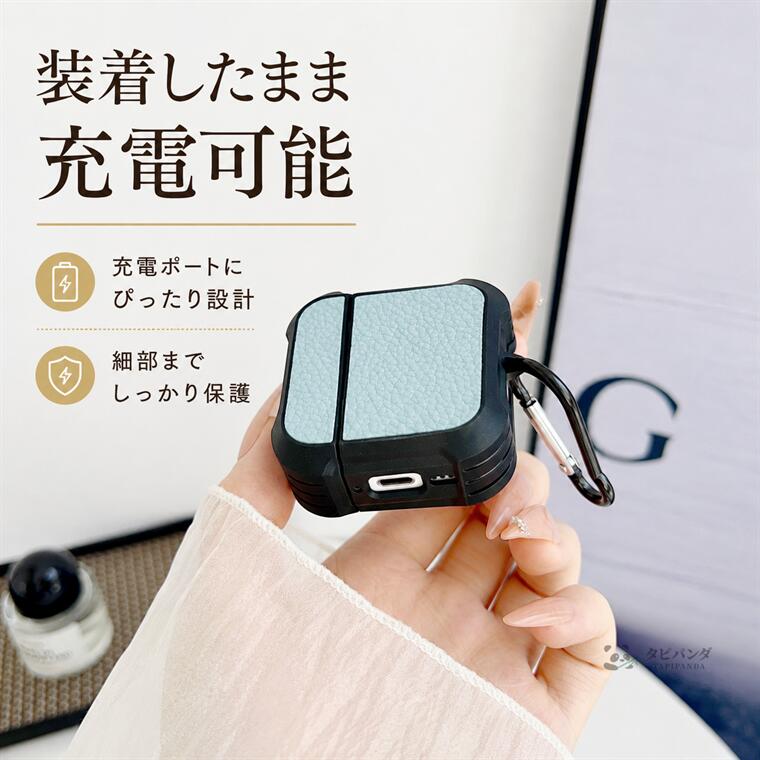 Airpods 4 Airpods 3 Airpods pro2 ケース カバー カラビナ付き ワイヤレス充電 耐...