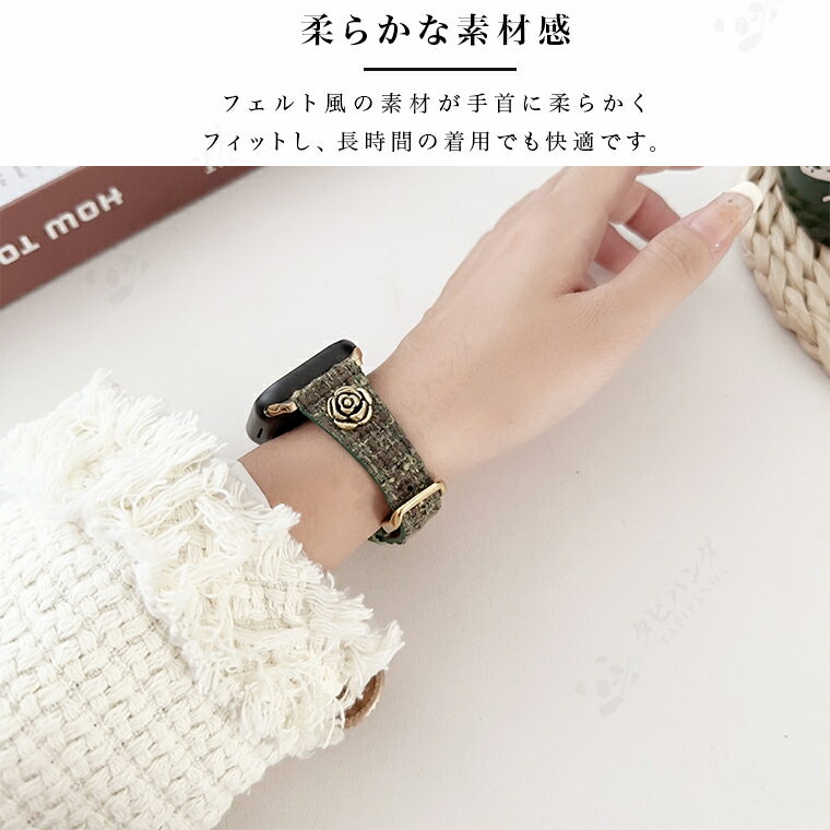 Apple Watch バンド apple watch 10 バンド Apple Watch Series 10 9 8 7 6 5 4 3 2 1 se 第2世代 se 第 3 世代 バンド apple watch ultra 2 バンド 38mm 40mm 41mm 42mm 44mm 45mm 46mm 49mm アップルウォッチ バンド ベルト 秋 冬 おしゃれ レディース レザー レザーバンド