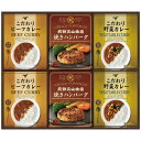 【送料無料・包装無料・のし無料】CALM 焼きハンバーグ&こだわりカレーセット BHF-DJR(A3)