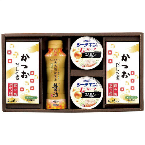 【ギフト包装・のし紙無料】花霞 調味料詰合せ CR-BN(A4)