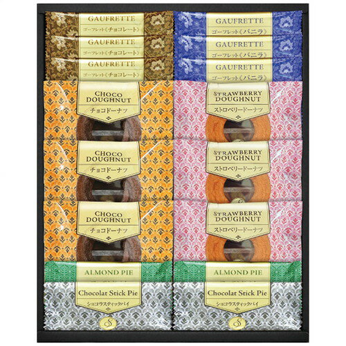 【ギフト包装・のし紙無料】千寿堂 ゴーフレット・焼ドーナツ スイーツセレクト GFD-30(B4)(4.0)