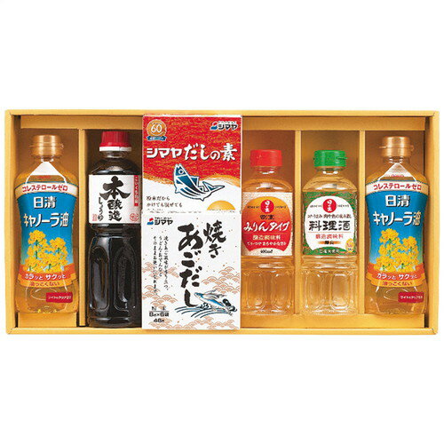 【ギフト包装・のし紙無料】丸康 和風調味料セット WAS-30N(A3)