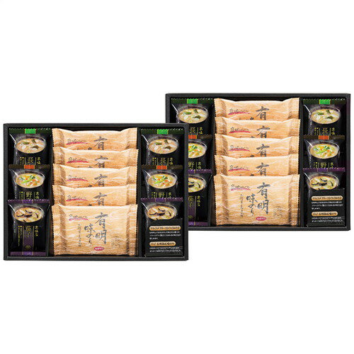 【送料無料・包装無料・のし無料】フリーズドライみそ汁&有明のりセット NF-DON(B4)