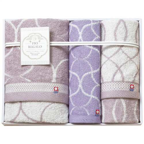 【送料無料・包装無料・のし無料】フィオレガロ 今治製タオルセット IFR-503(A3)
