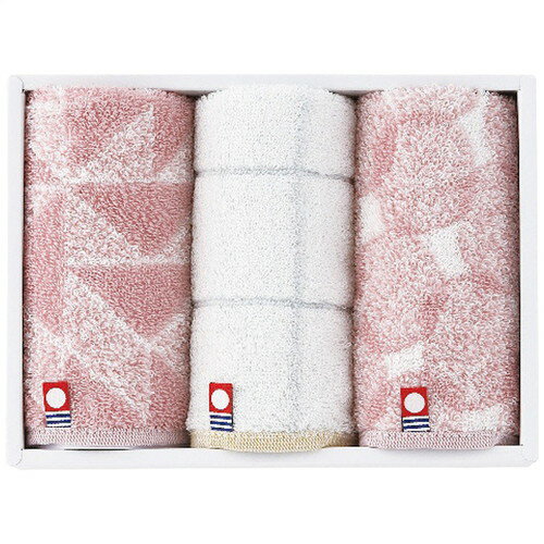 【ギフト包装・のし紙無料】プッチ 今治産ミニタオル3枚セット ピンク 22709-48015-109(ピンク)(B5)